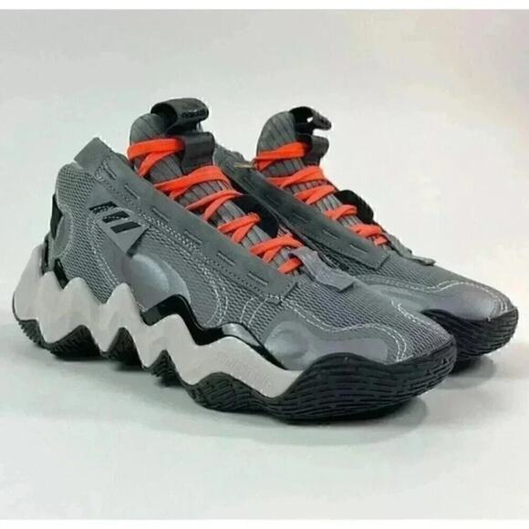 Adidas Exhibit B Mid Candace Parker Basketball Shoes Grey GZ2351 Women's Sz 11 - Picture 2 of 8